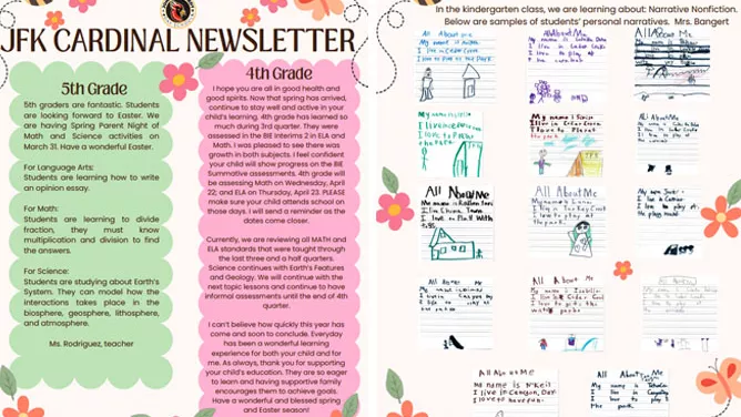 JFK April 2026 Newsletter